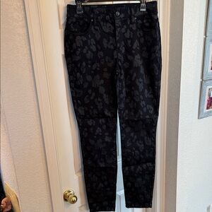 Black Printed Women's Jeans